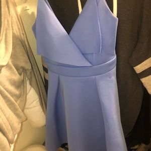 Powder blue homecoming dress